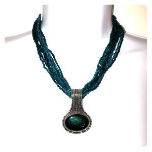 Necklace and earrings set